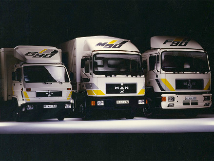 曼恩之前的卡車家族：G90，M90 和 F90